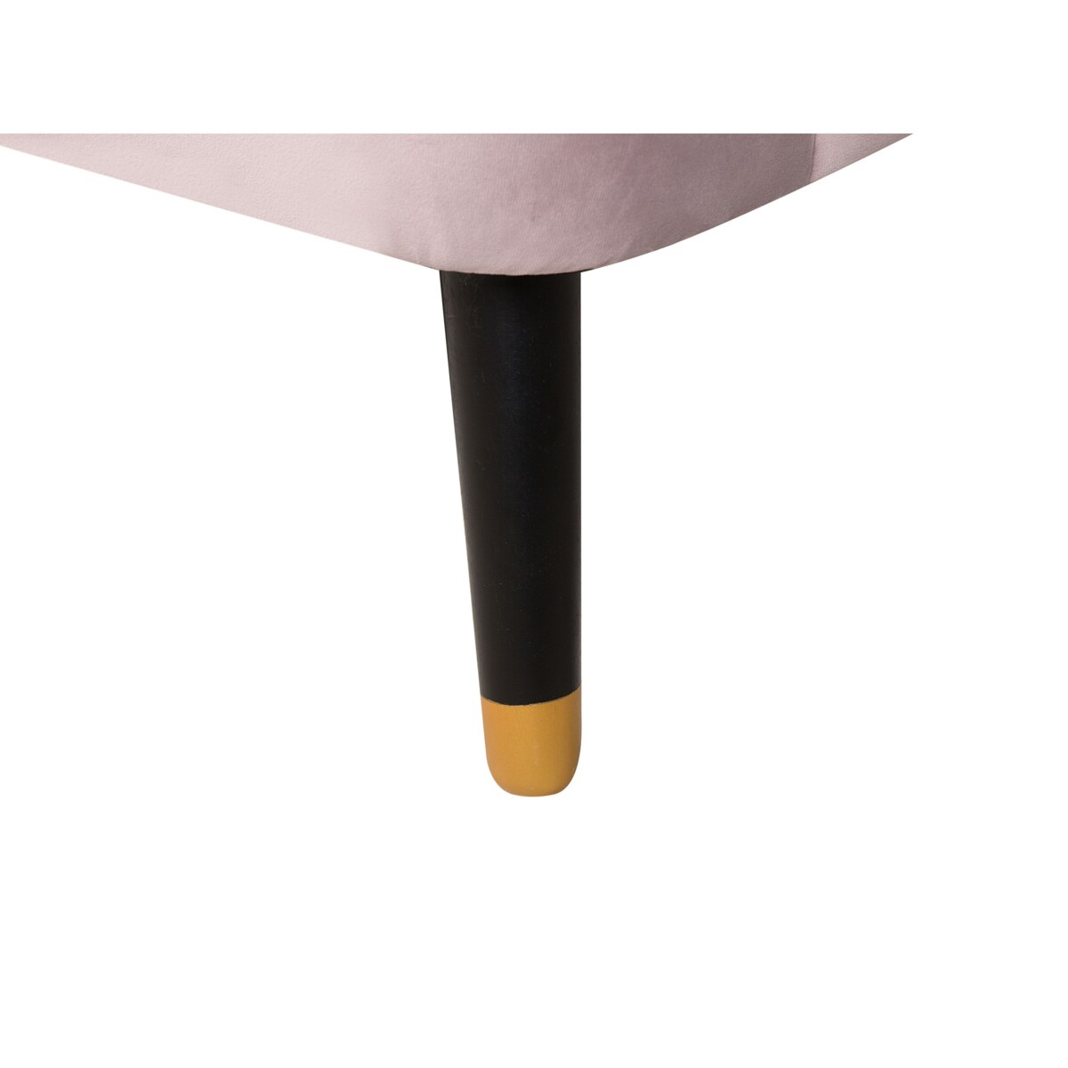 Sofa 3-osobowa welurowa różowa ALSVAG