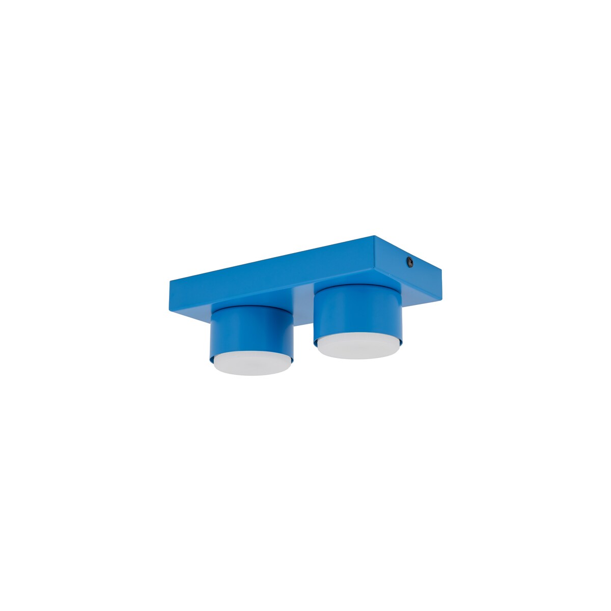Lampa sufitowa TK Lighting BRIX BLUE 11283 loftowa niebieska 2xGX53 stalowa IP20