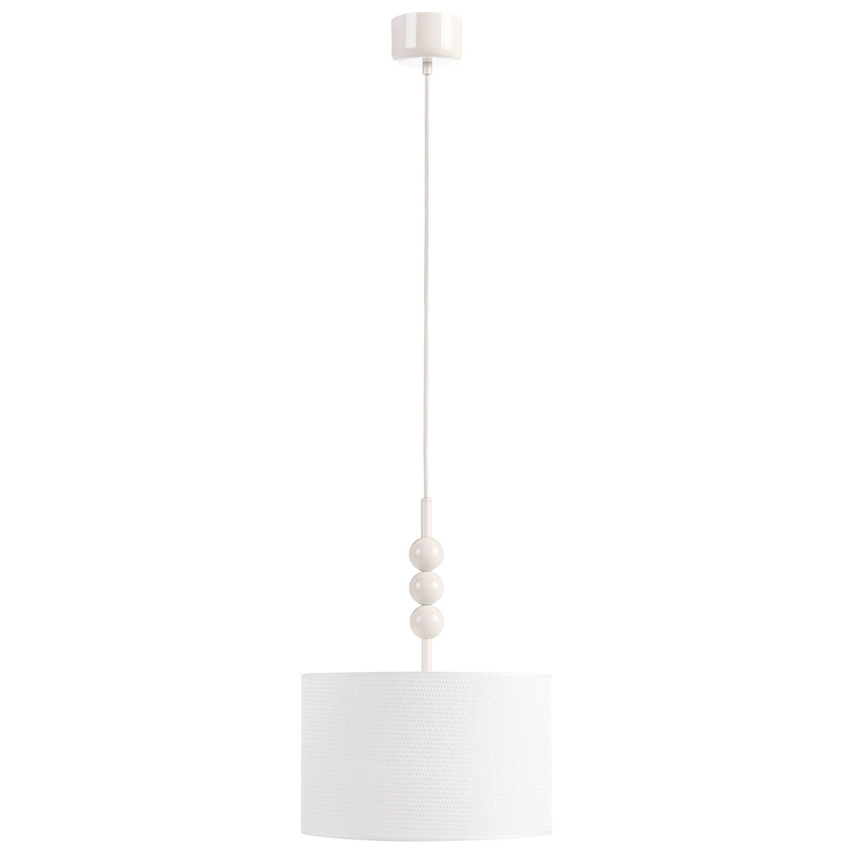 Lampa wisząca LOKY Metal Biały