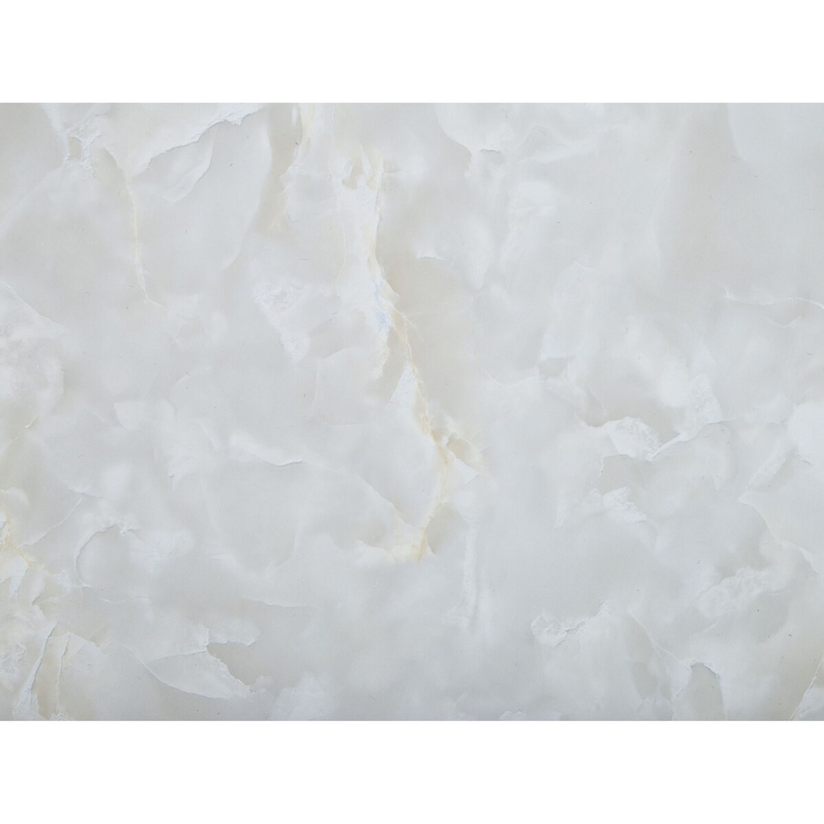 Metalowy wózek kuchenny 2-poziomowy złoty z efektem marmuru SHAFTER