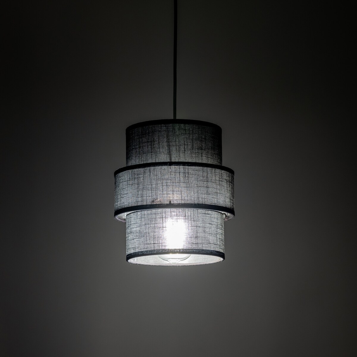 Lampa wisząca TK Lighting CALISTO BLACK 5306 czarna E27 regulowana nowoczesna do salonu kuchni nad stół