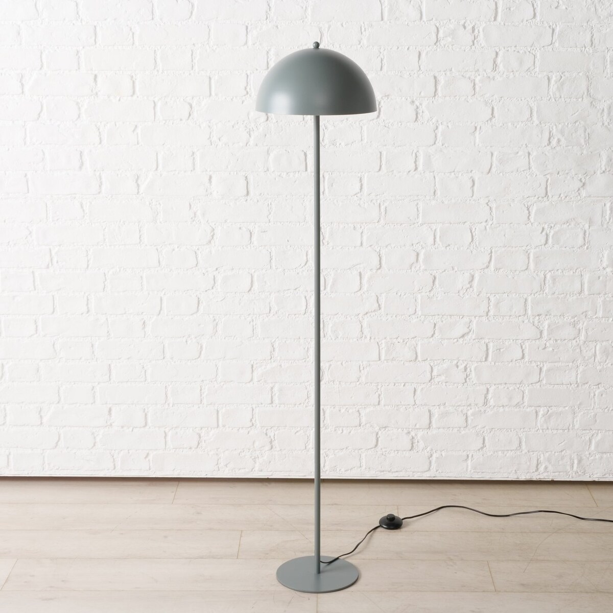 Metalowa lampa stojąca PETUNIA grzybek, wys. 140 cm