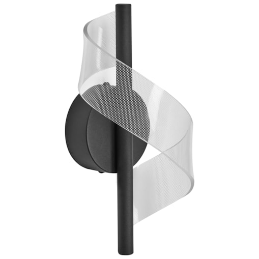 Lampa ścienna LED SARELA Metal Czarny