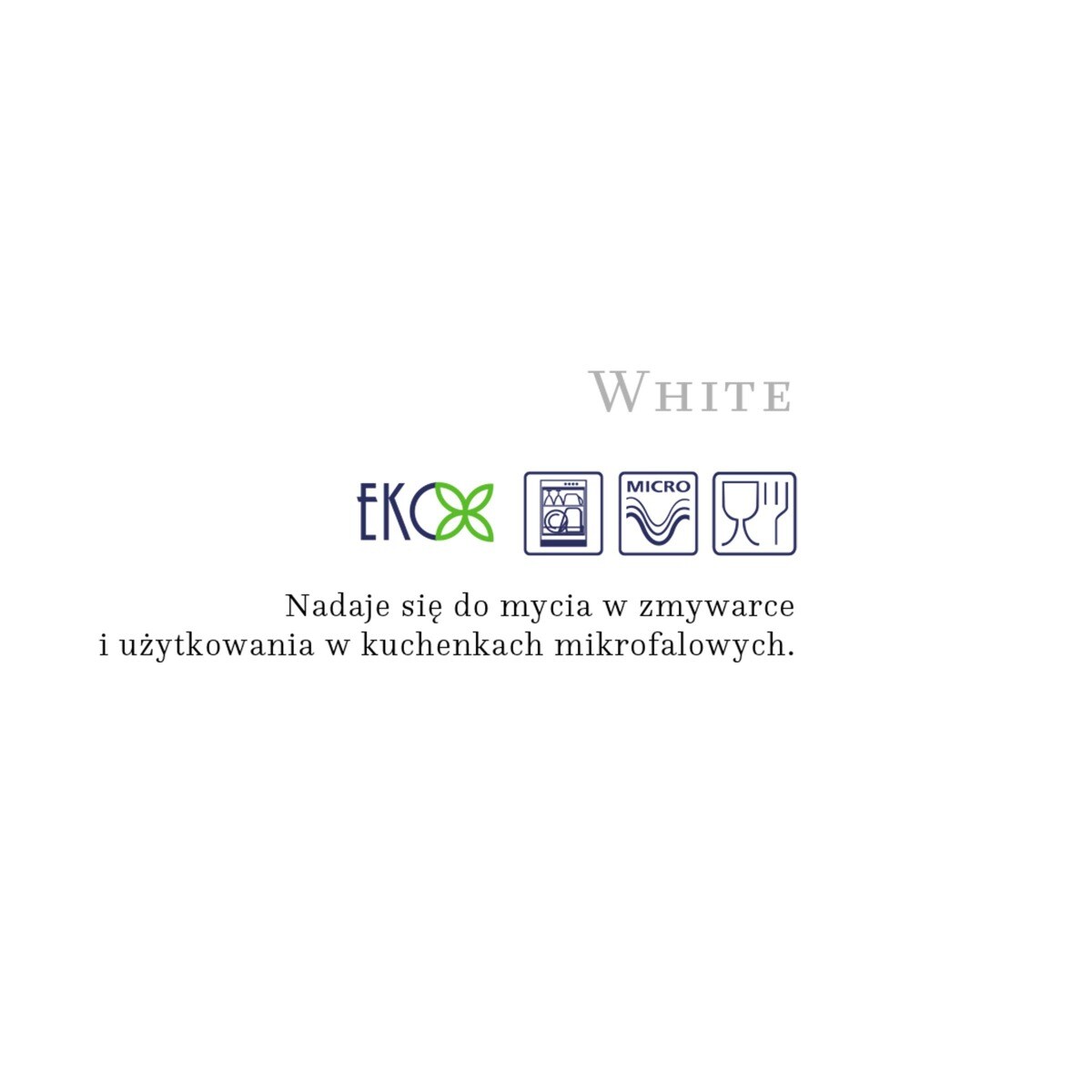 Zestaw obiadowo-kawowy dla 6 osób 30 el. Daisy biała LB16 (0000)