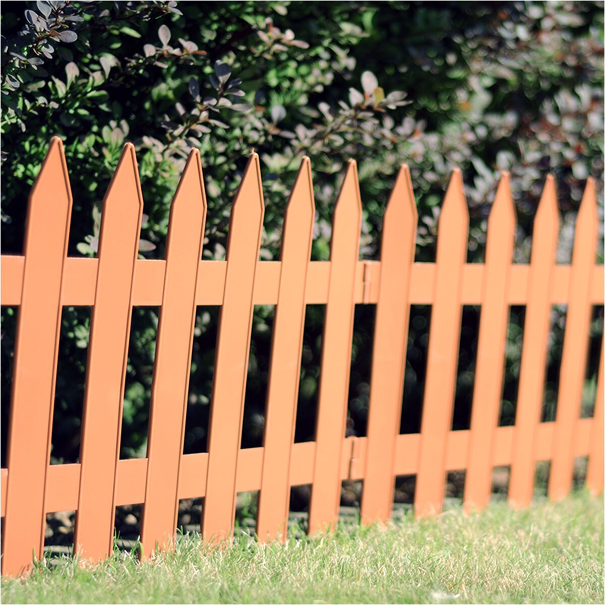 Płotek Ogrodowy 3,22 M Obrzeże Trawnikowe Palisada Terakota