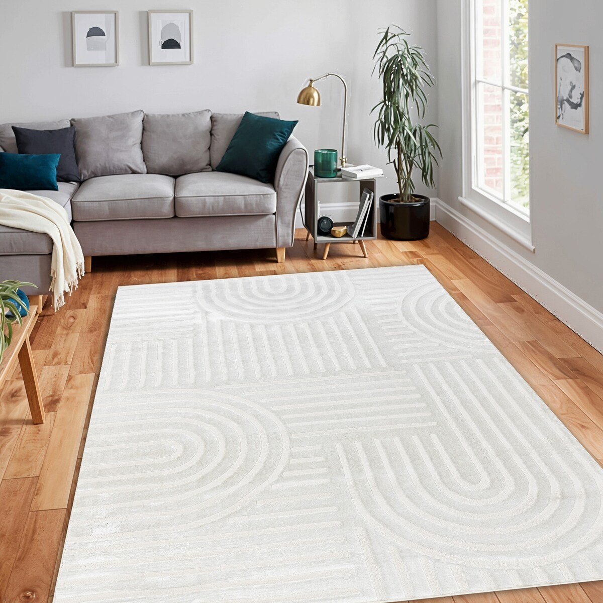 Dywan BALANCE 1918 krem - Geometryczny, 120x170 cm