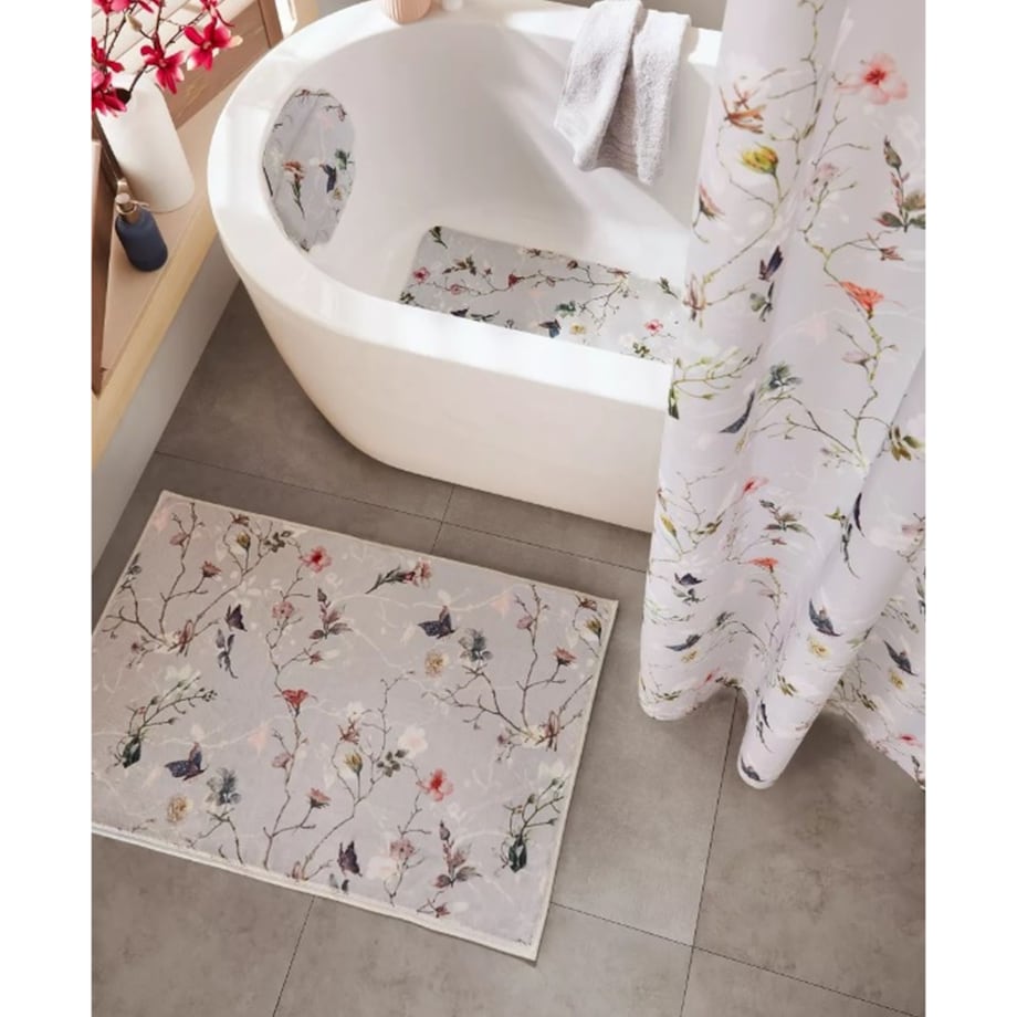 Kleine Wolke Flores supermiękki Dywanik łazienkowy Multicolor 70x120 cm