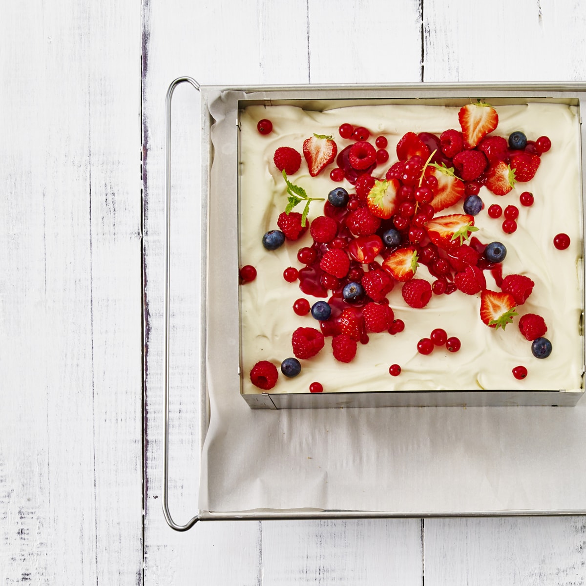 Rant cukierniczy prostokątny EASY BAKING - regulowany / Birkmann