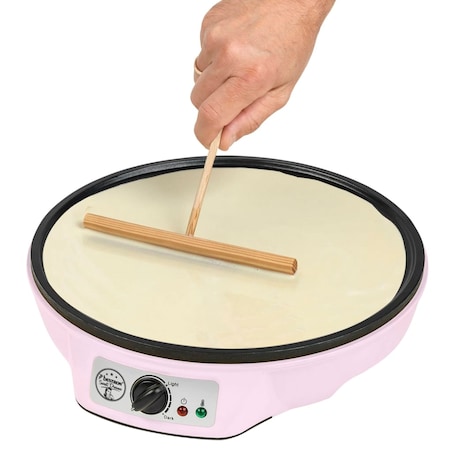 Bestron Naleśnikarka ASW602P, 1000 W, różowa