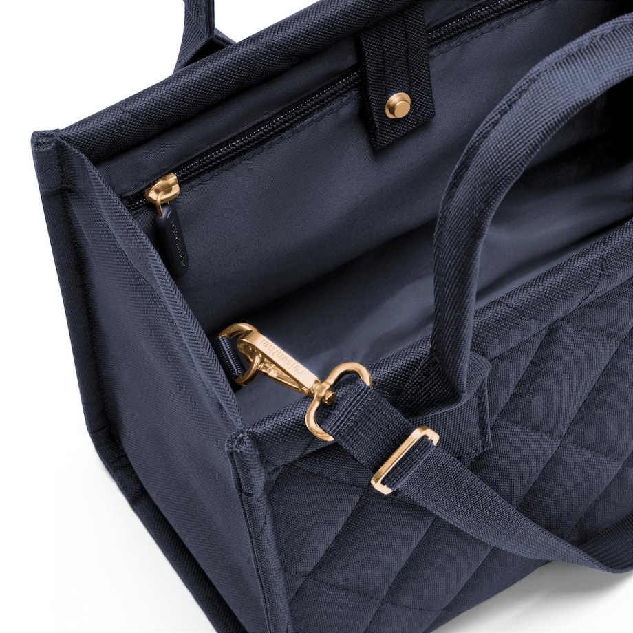 Torba DAILY SHOPPER XS, rhombus midnight gold