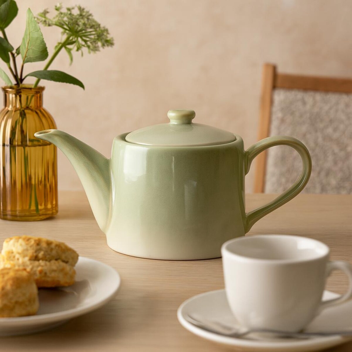 Ceramiczny czajnik na herbatę, 900 ml