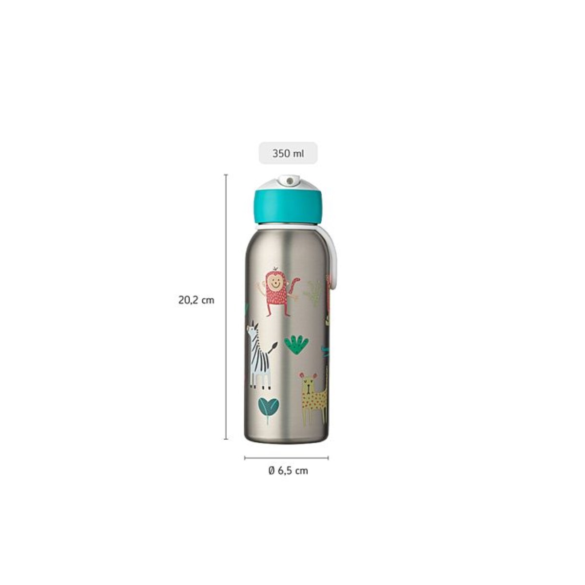 Butelka termiczna flip-up Campus 350 ml Cool Blue 107458018300
