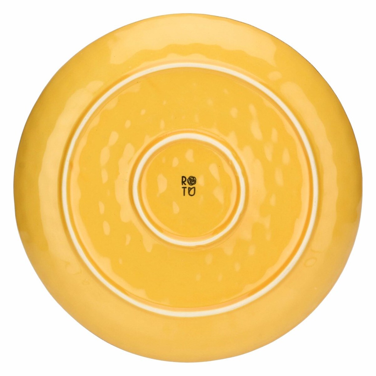 Zestaw 2 półmisków okrągłych Concerto Ocra - Żółty, 32 cm