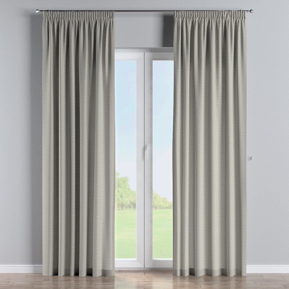 Zasłona na taśmie marszczącej 1 szt. 130x245 beżowy