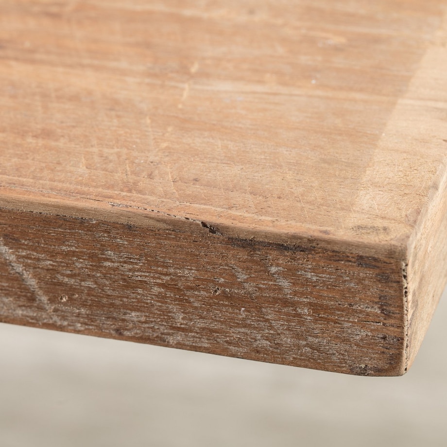 Stół Vince 200x100x79 black&natural, 200 x 100 x 79 cm