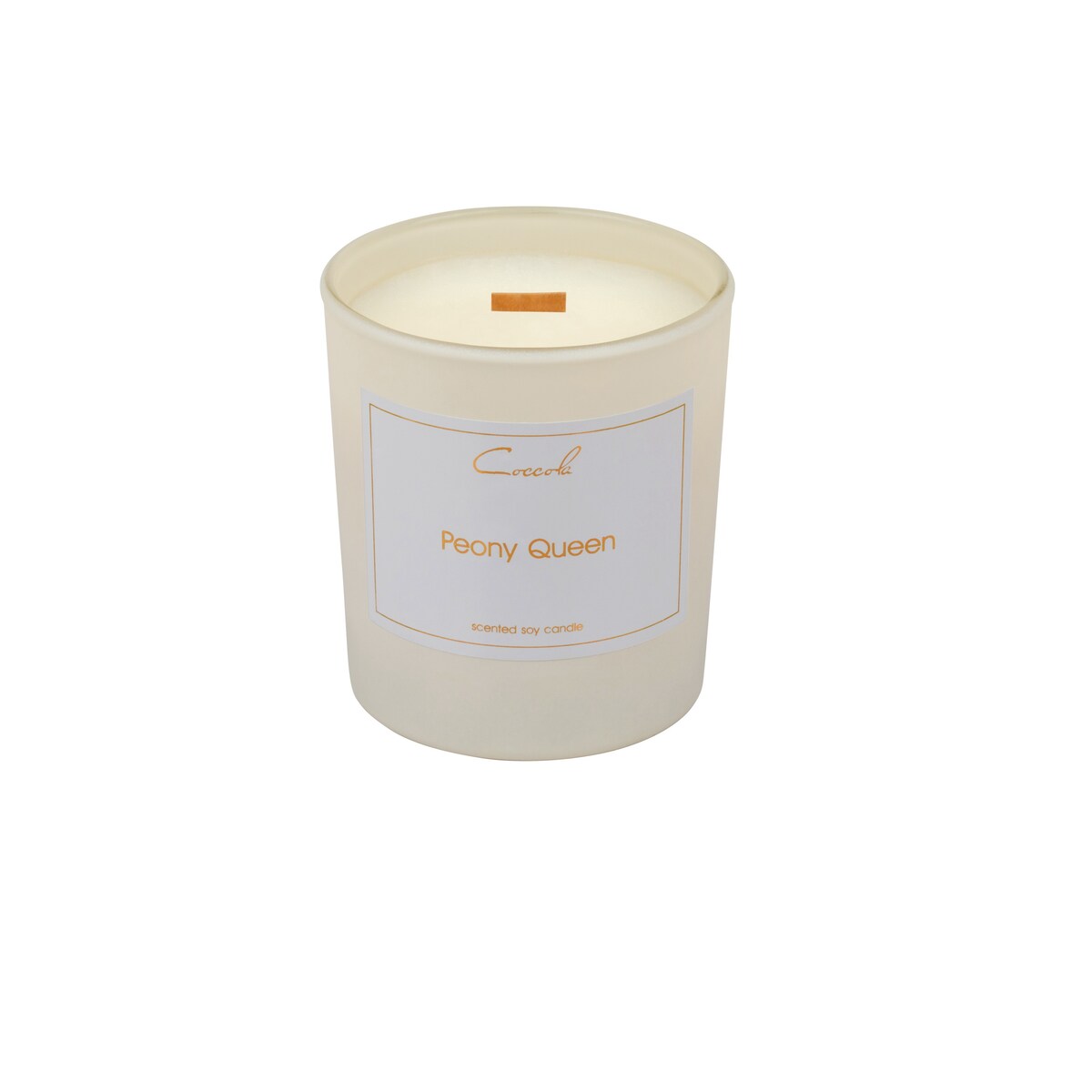Peony Queen- 135 gram ekologiczna naturalna świeca sojowa naturalna (dostępne inne zapachy)