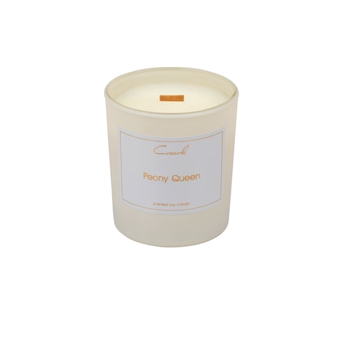 Peony Queen- 135 gram ekologiczna naturalna świeca sojowa naturalna (dostępne inne zapachy)
