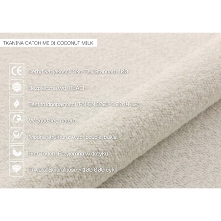 Łóżko lewitujące drewniane bukowe Visby MOMOKO / 180x200 cm, kolor palisander