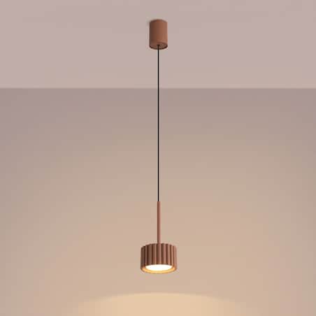 Lampa wisząca AURA 1 mocca Gx53