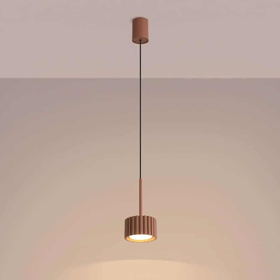 Lampa wisząca AURA 1 mocca Gx53