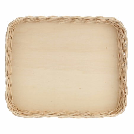 Wiklinowy kosz na naczynie do zapiekania Midollino - Brązowy, 23 cm