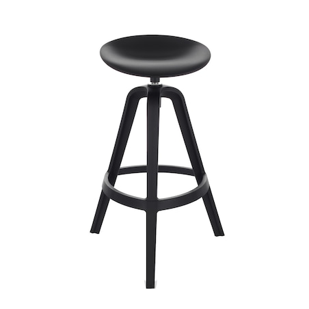 Hoker Preto 58x58x85cm, 58 x 68 x 85 cm