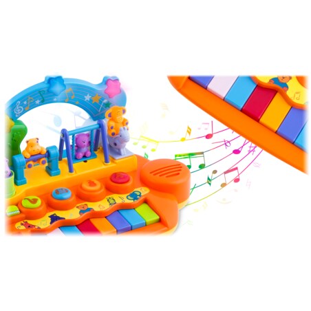 Pianinko dla dzieci zabawka interaktywna edukacyjna Ricokids