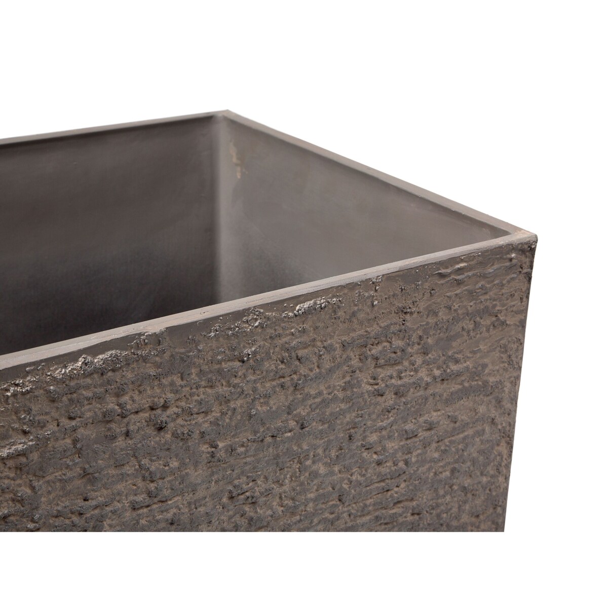 Doniczka 30 x 30 x 60 cm brązowa GAZA