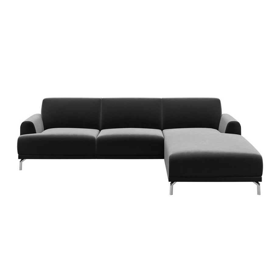 Sofa narożna Puzo - ciemnoszara