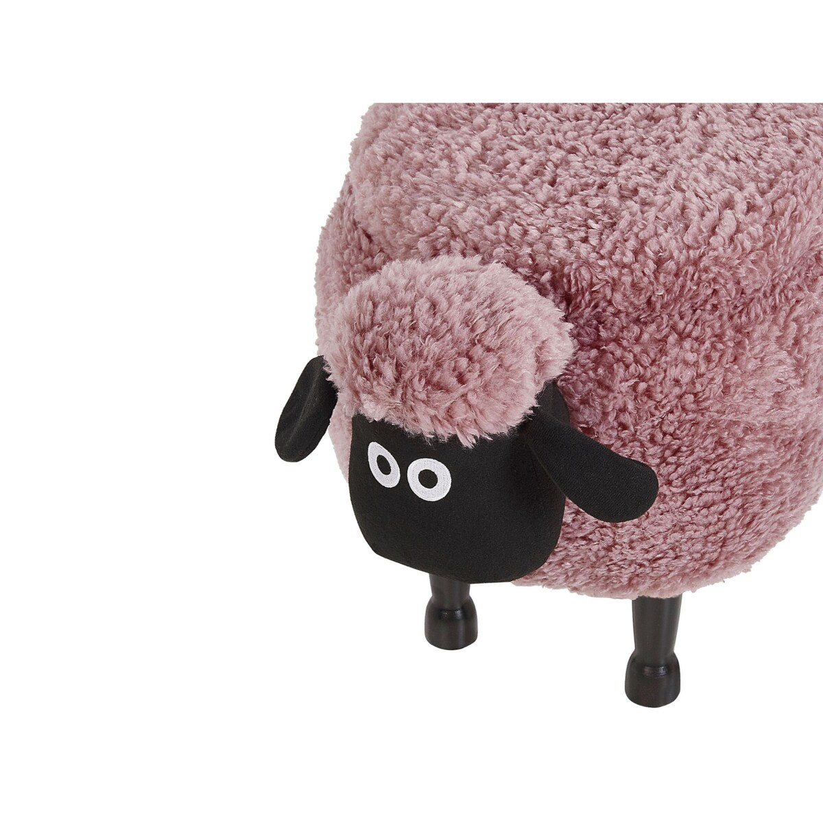 Pufa zwierzak ze schowkiem różowa SHEEP