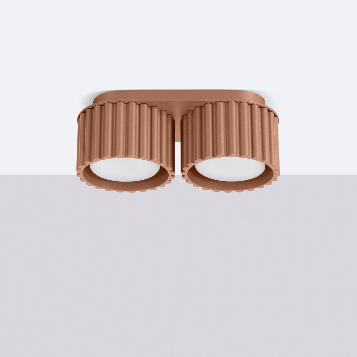 Plafon AURA 2 mocca Gx53