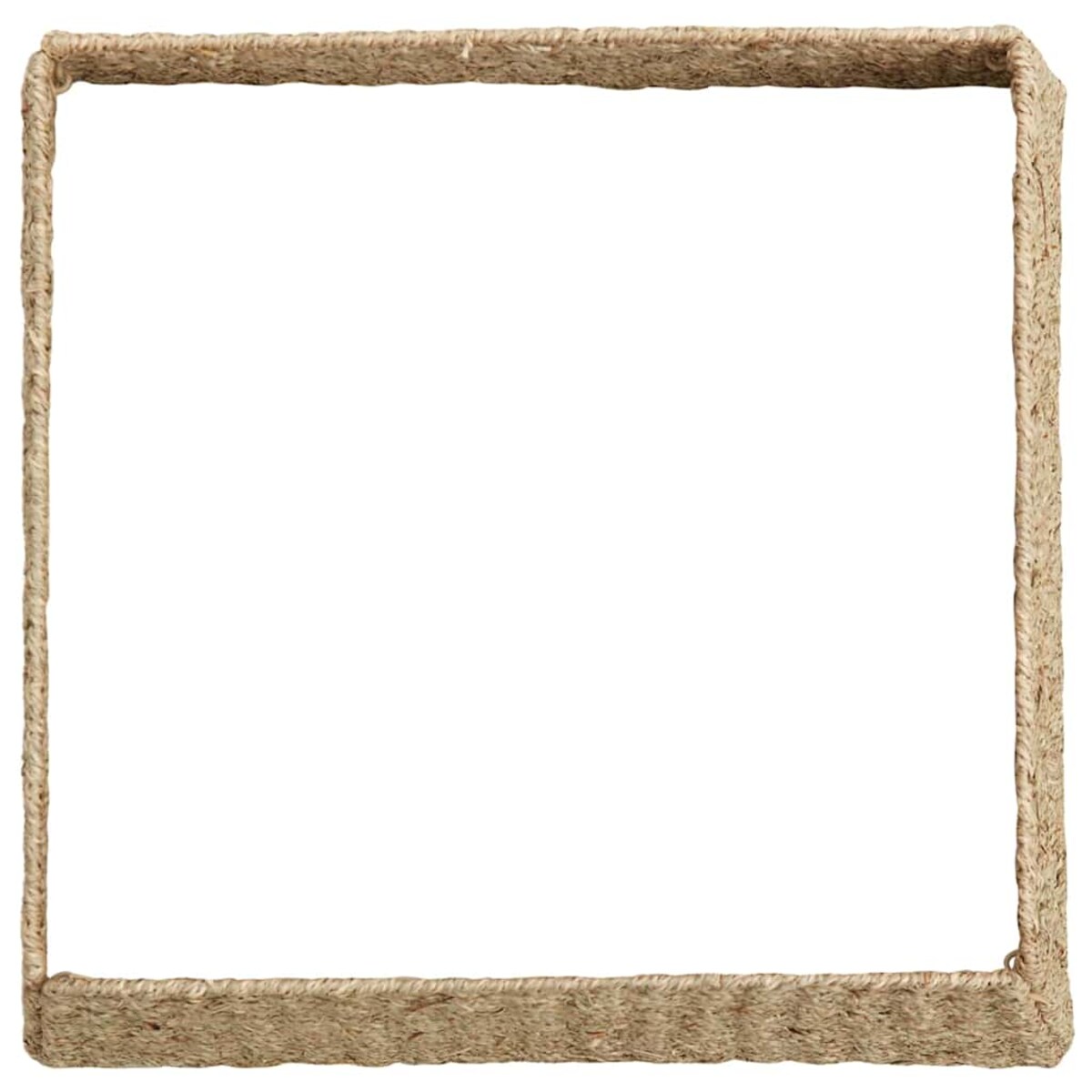 vidaXL Kołnierz do Choinki Brązowy 50 x 50 x 25 cm Trawa morska