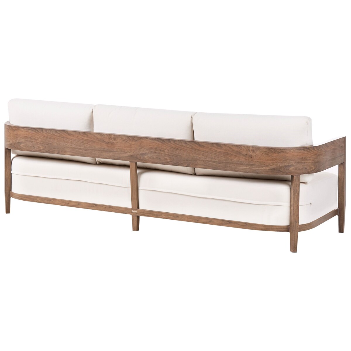 Sofa ogrodowa dla 3 osób SAMPIERI Metal Brązowy