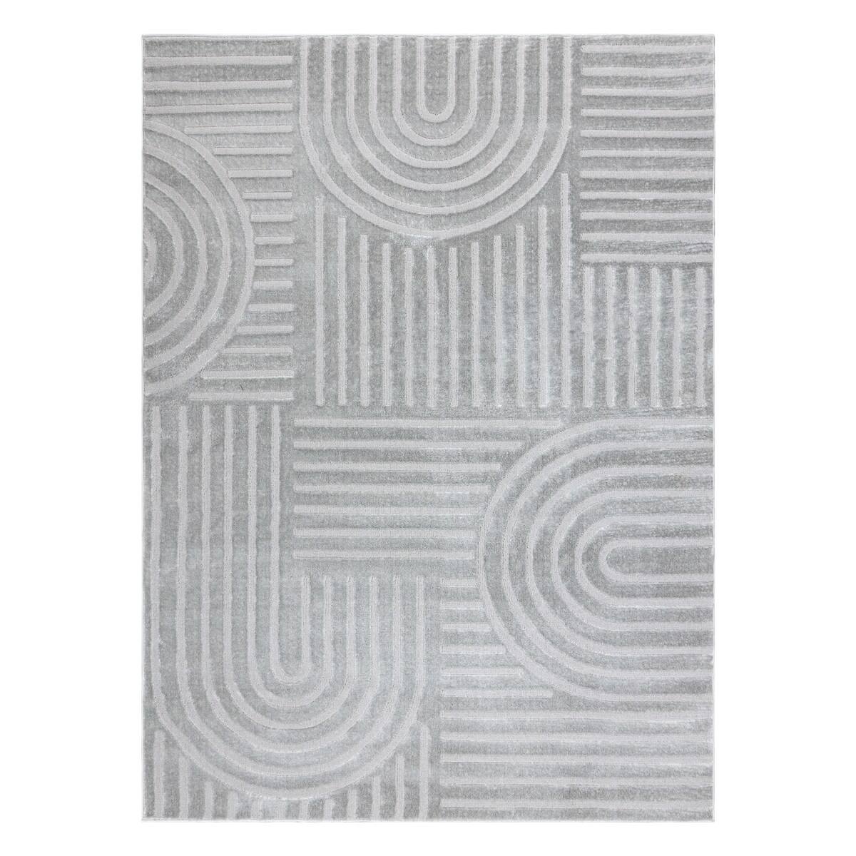 Dywan BALANCE 1918 szary - Geometryczny, 120x170 cm