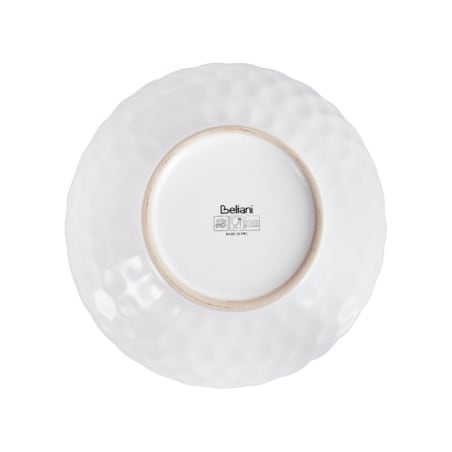 Zestaw 8 głębokich talerzy SESAME Kamionka Jasnoszary