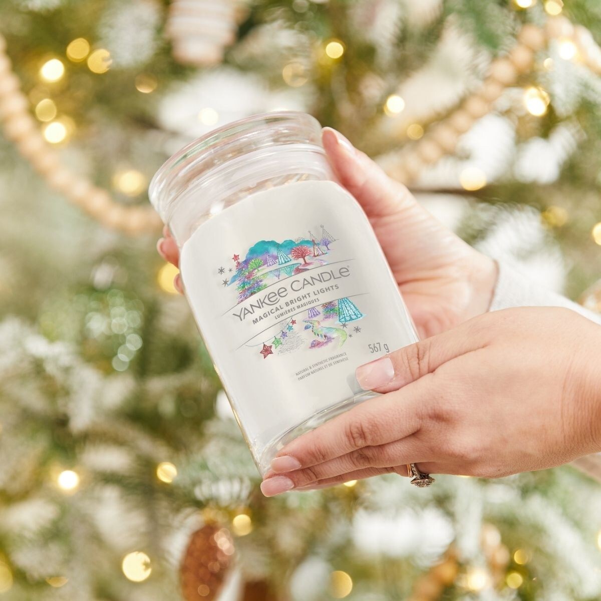 YC SIGNATURE - Świeca duża MAGICAL BRIGHT LIGHTS