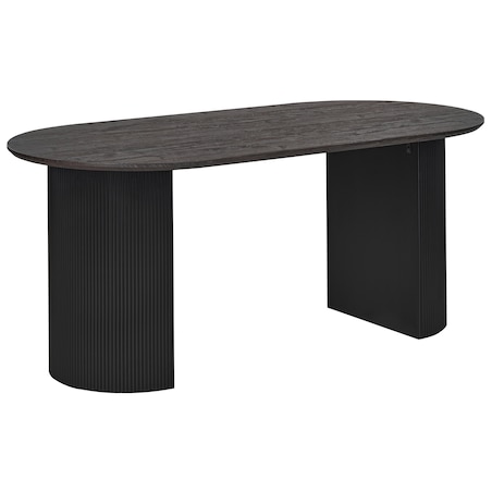 Stół do jadalni SAVORY Czarny 180 cm 90 cm