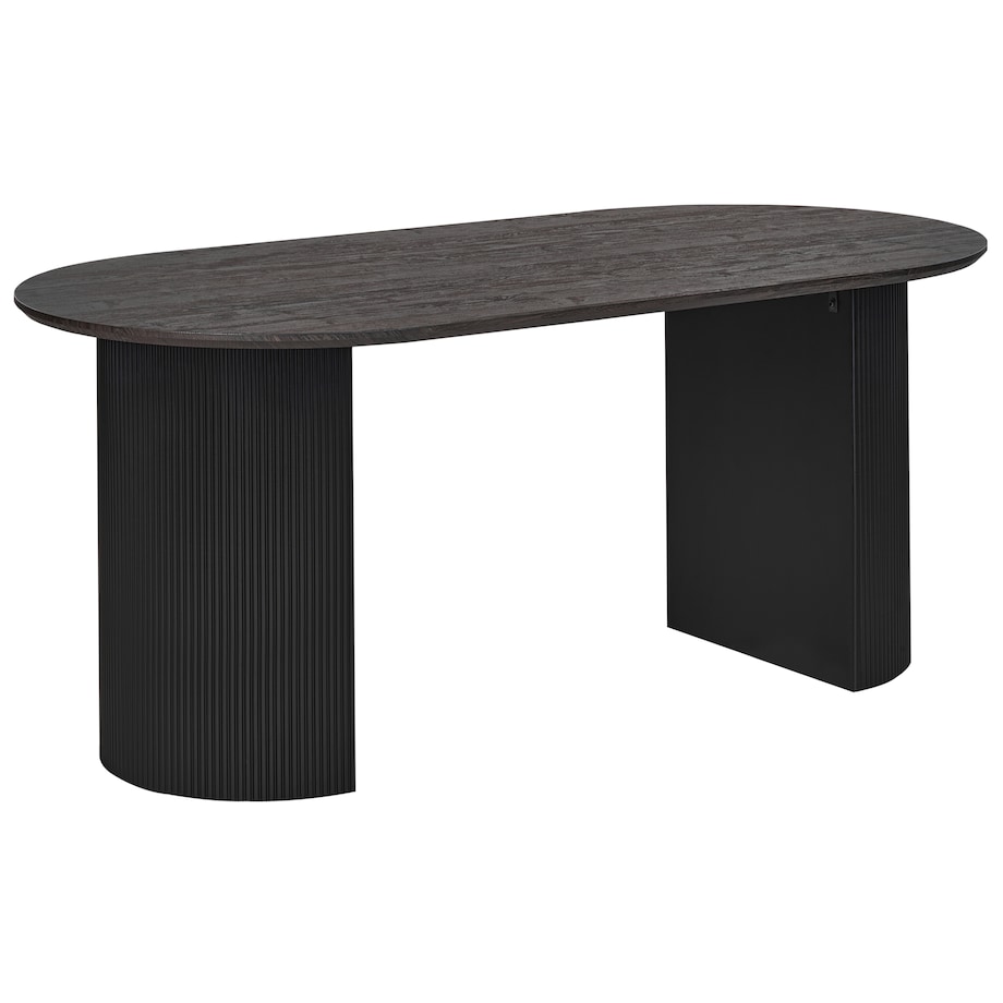Stół do jadalni SAVORY Czarny 180 cm 90 cm