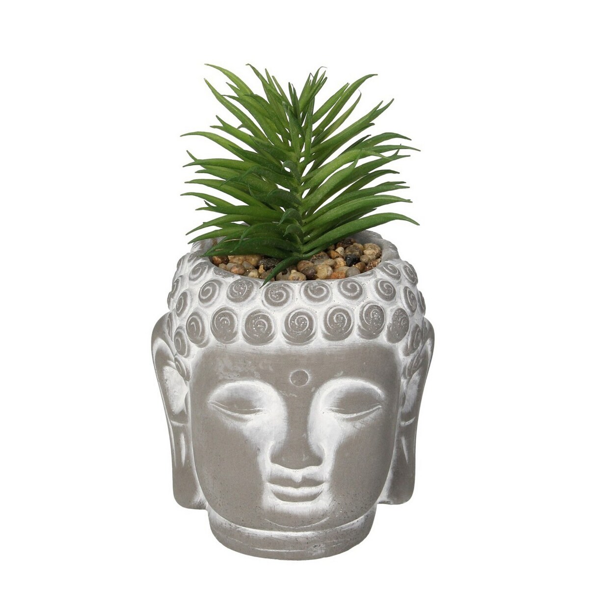 Dekoracja Succulent I Buddha 17cm, 10 x 10 x 17 cm