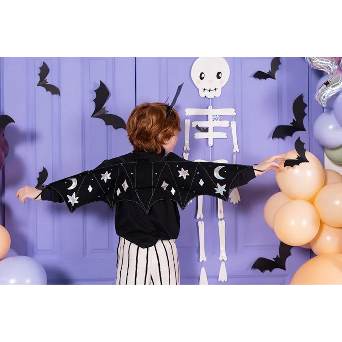 Strój - Skrzydła nietoperza, czarny