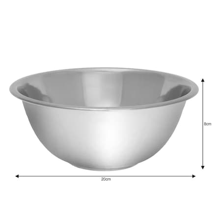 Miska kuchenna stalowa 20cm KINGHOFF