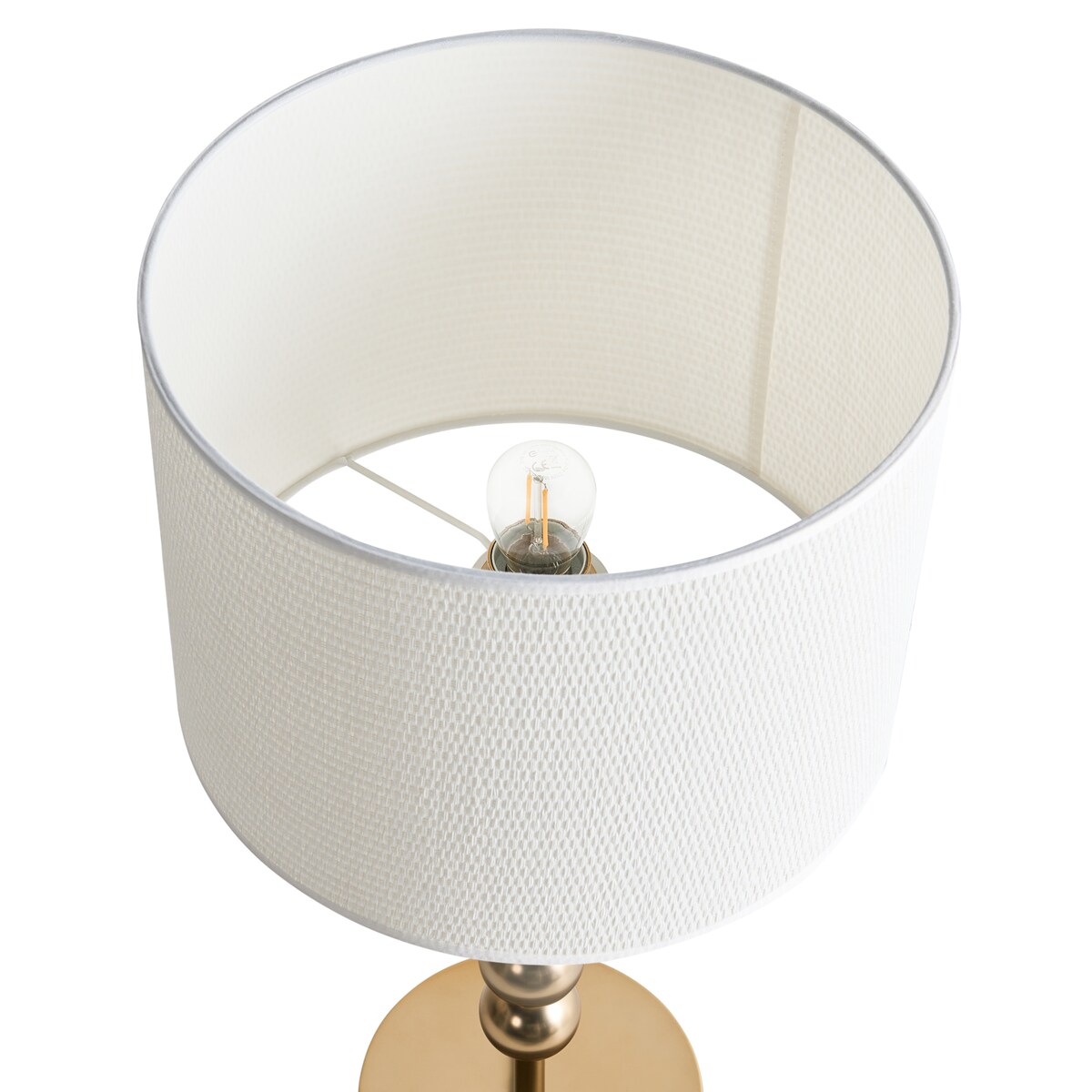 Lampa stołowa LOKY Metal Mosiężny