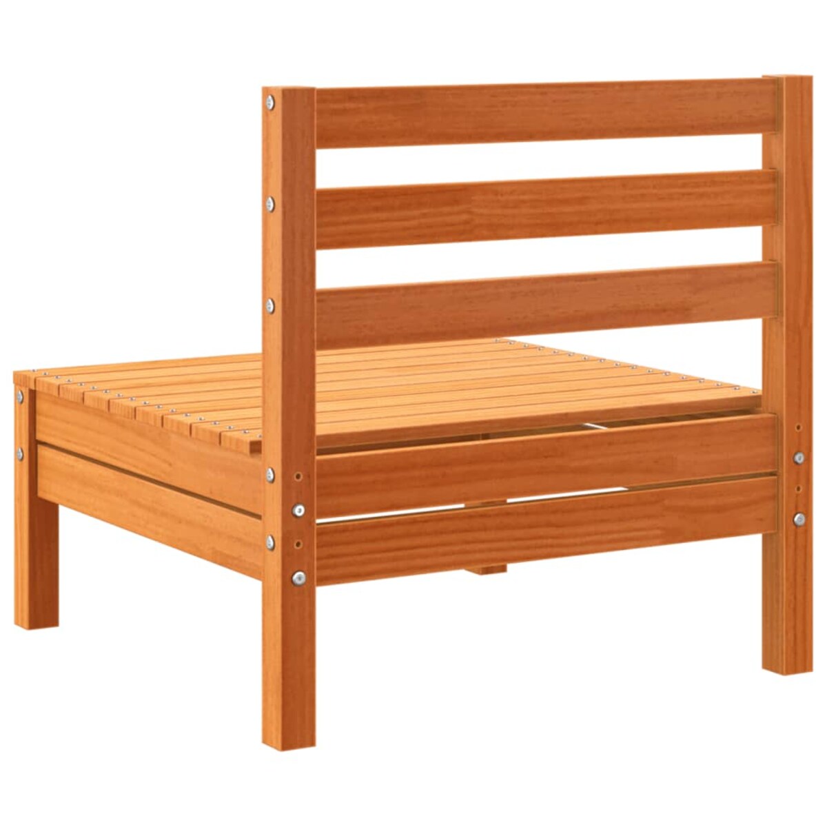 vidaXL 8-cz. zestaw wypoczynkowy do ogrodu, z poduszkami, woskowy brąz