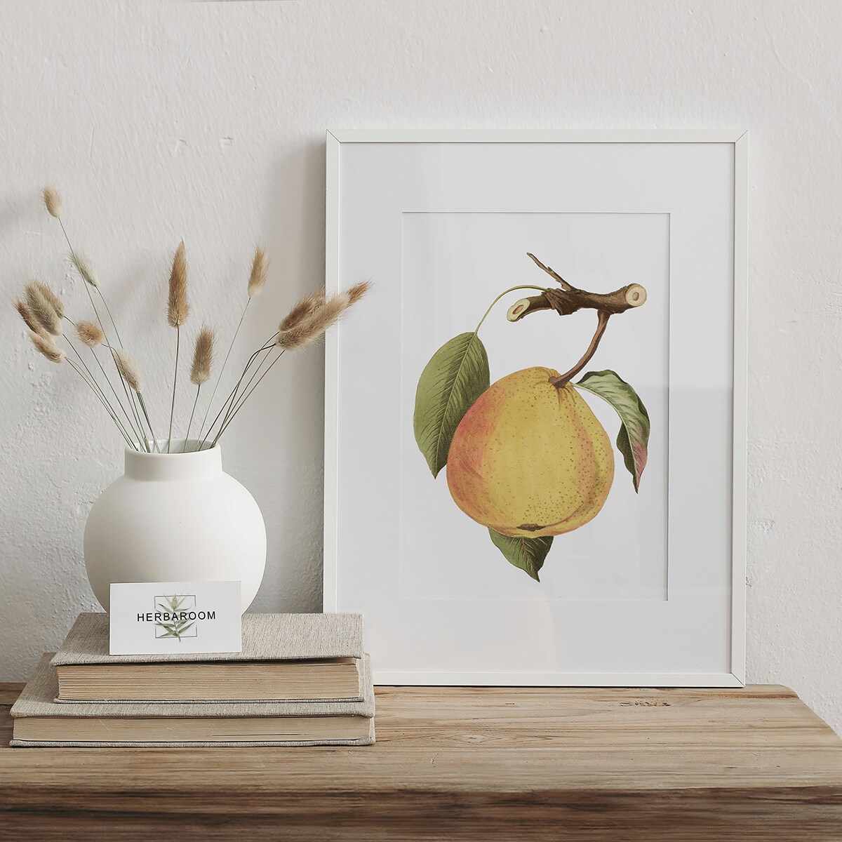 Plakat dojrzała gruszka 21x30cm