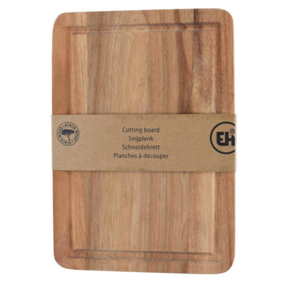 Deska do krojenia drewniana akcja WOOD, 20 x 28,2 x 1,6 cm