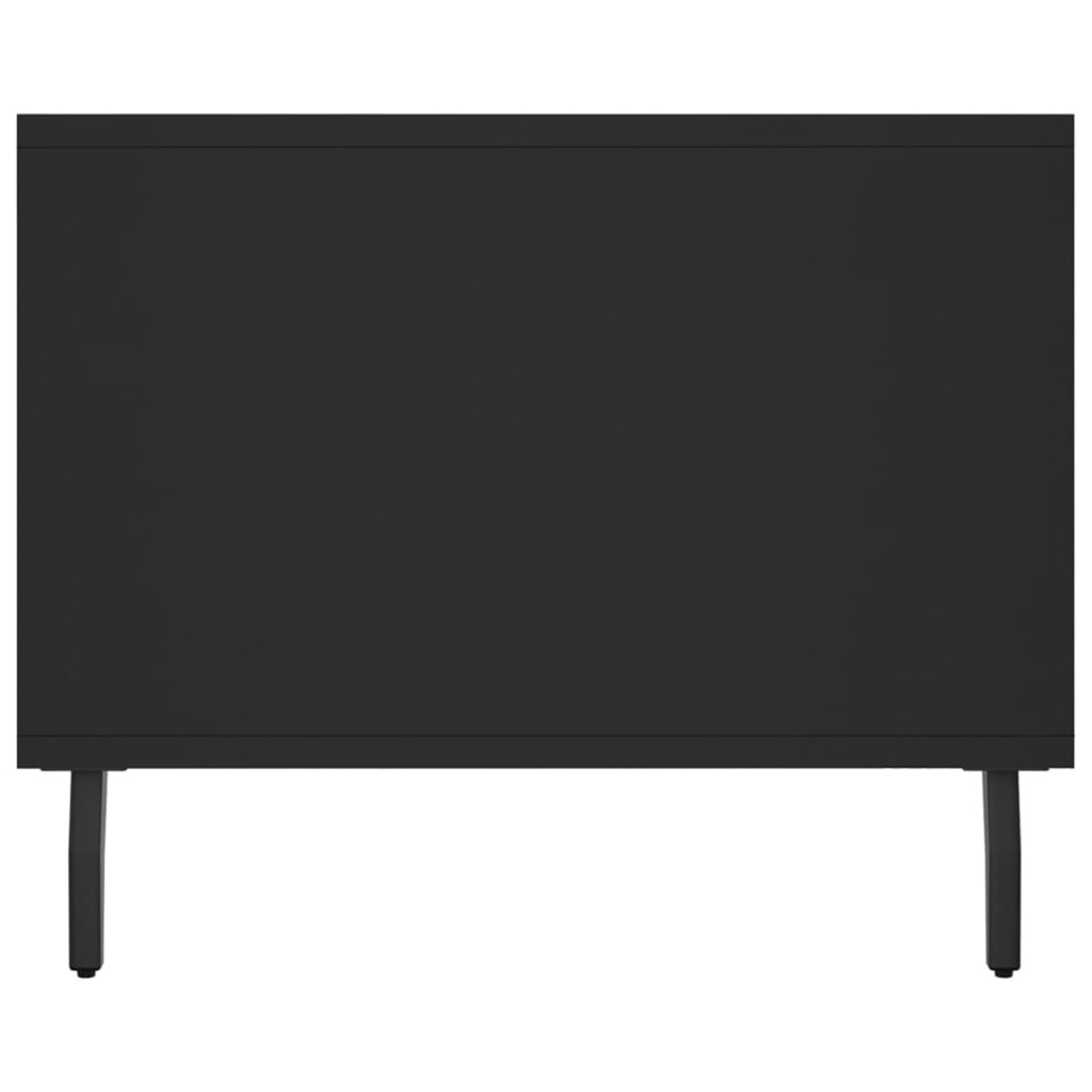 vidaXL Stolik kawowy, czarny, 102x50x40 cm, materiał drewnopochodny