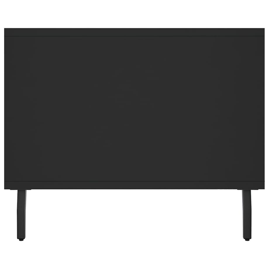vidaXL Stolik kawowy, czarny, 102x50x40 cm, materiał drewnopochodny
