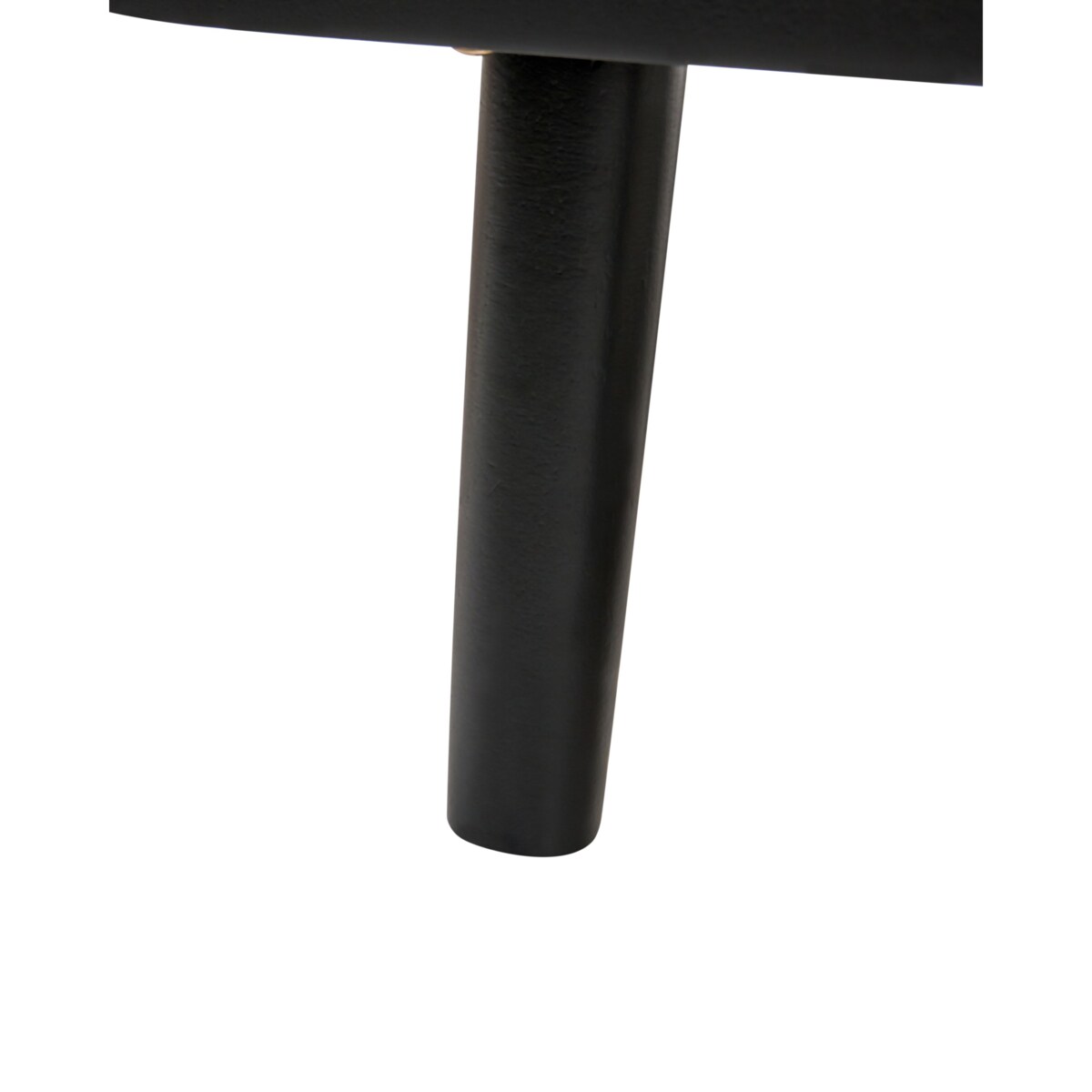 Szafka nocna LEFROY Drewno Czarny