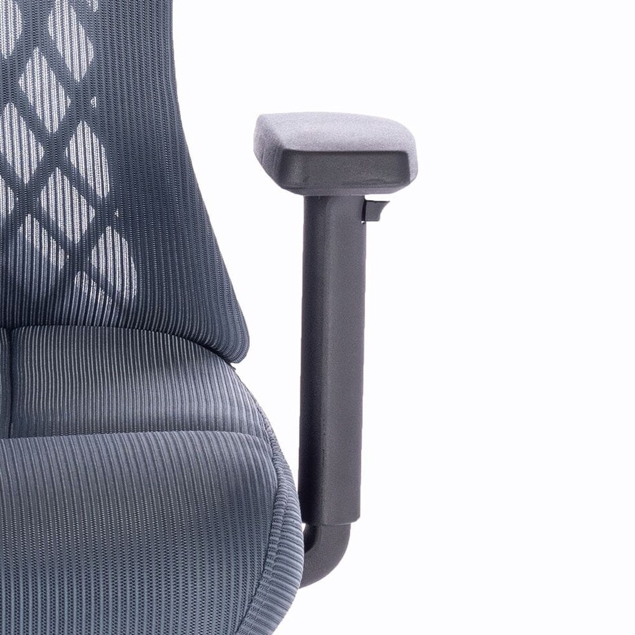 FOTEL BIUROWY ERGONOMICZNY AVERY SZARONIEBIESKI