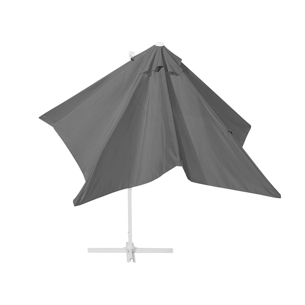 Parasol ogrodowy 250 x 250 cm ciemnoszary MONZA